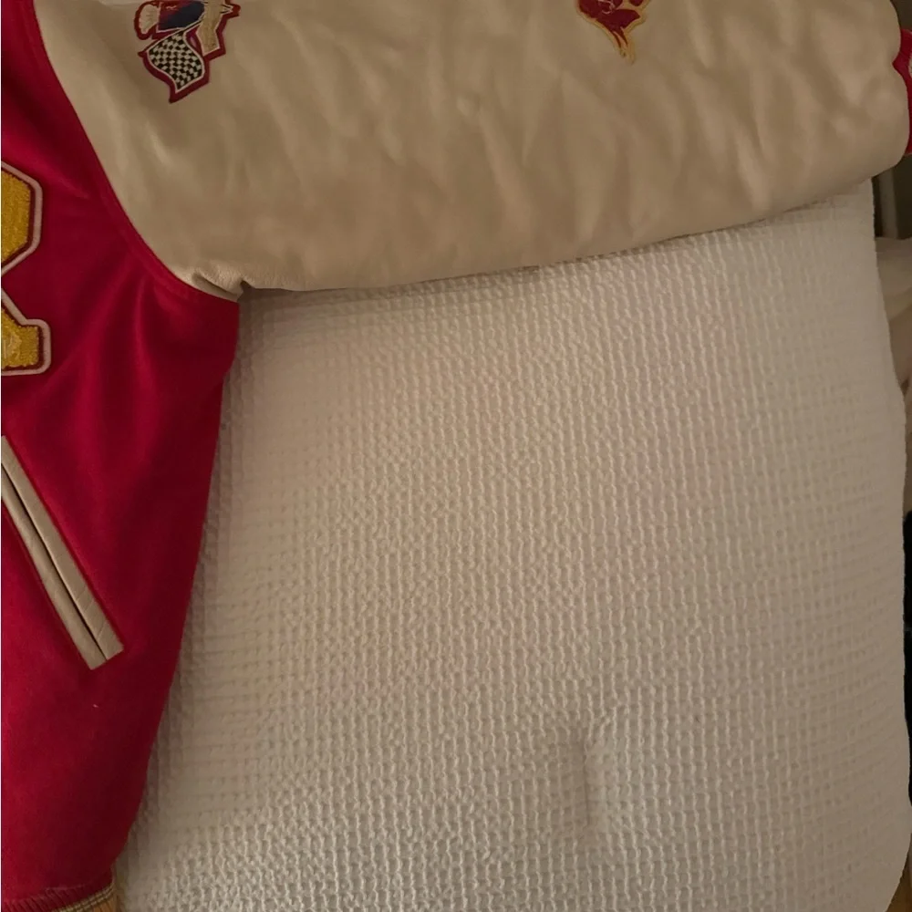 Authentic RHUDE Red Varsity Jacket - Picture 4 of 4